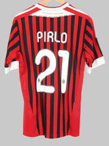 2011/12 AC Milan Pirlo #21 Home Shirt (M)