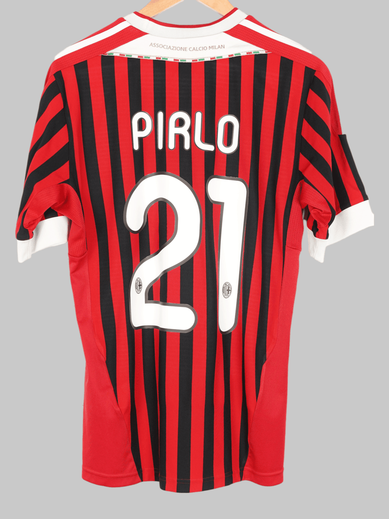 2011/12 AC Milan Pirlo #21 Home Shirt (M)
