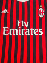 2011/12 AC Milan Seedorf #10 Home Shirt (L)