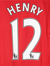 2011/12 Arsenal Henry #12 Home Shirt (L)