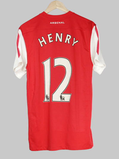 2011/12 Arsenal Henry #12 Home Shirt (M)