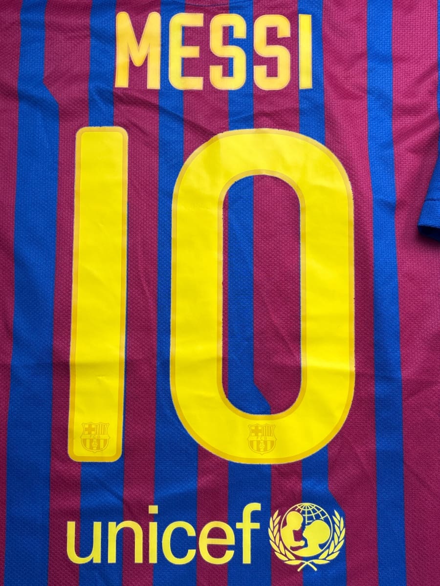 2011/12 Barcelona Messi #10 Home Shirt (XL)
