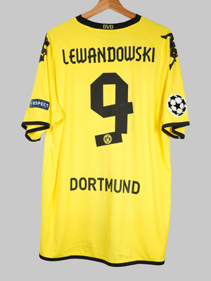 2011/12 Borussia Dortmund Lewandowski #9 Home Shirt (XXL)