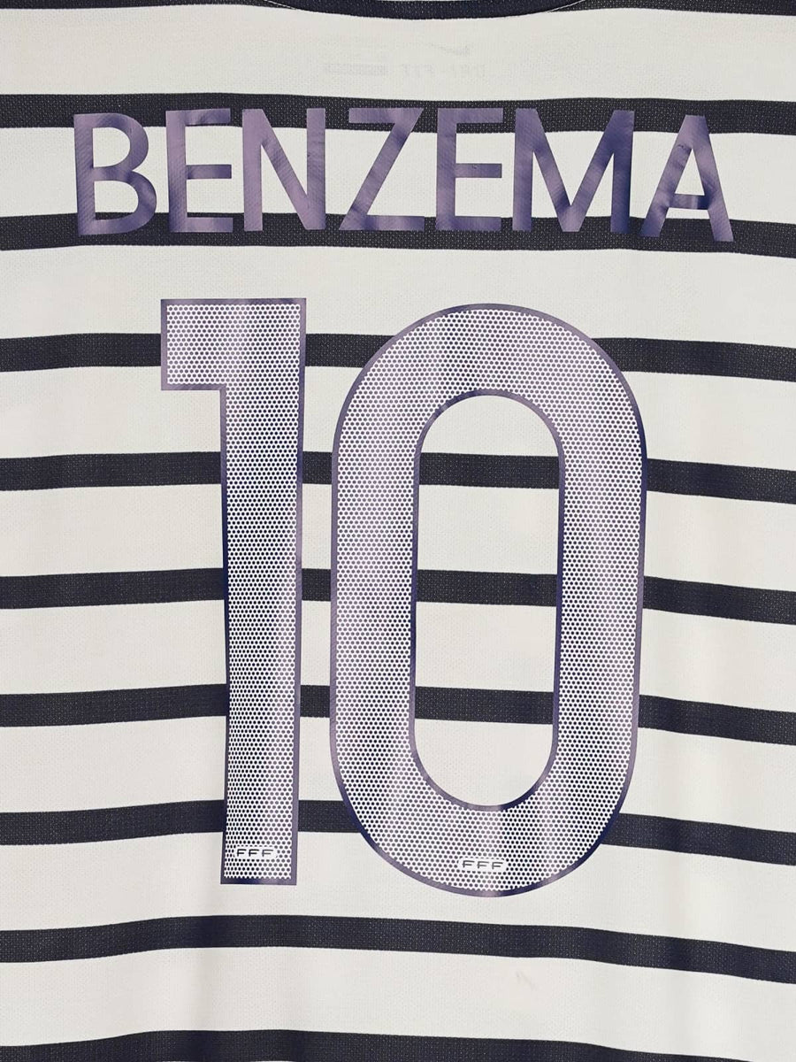 France Away Shirt 2011/12 Benzema 10 (XXL)