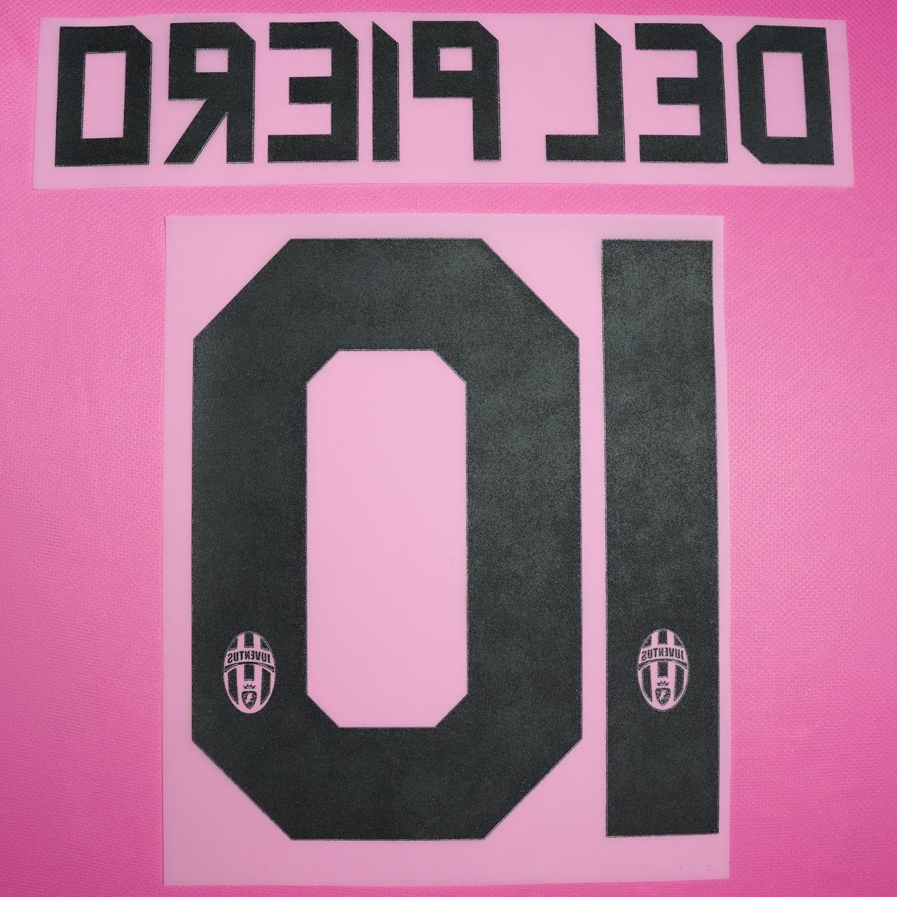 2011/12 Juventus Away Name Set Del Piero #10 (Repro)
