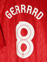 2011/12 Liverpool Gerrard #8 Home Shirt (M)