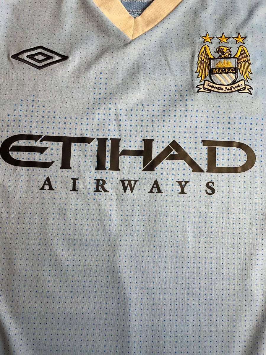 2011/12 Manchester City Balotelli #45 Home Shirt (M)