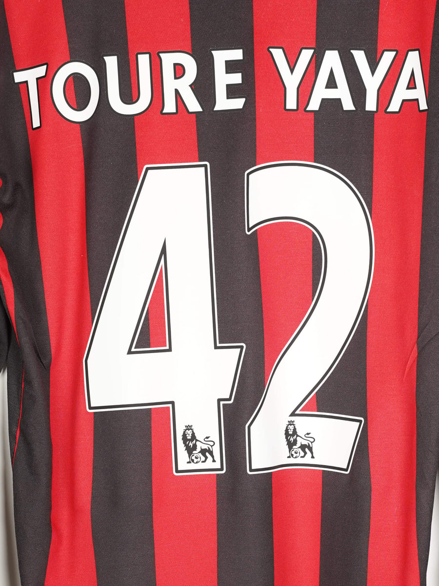 2011/12 Manchester City Toure Yaya #42 Away Shirt L/S (L)