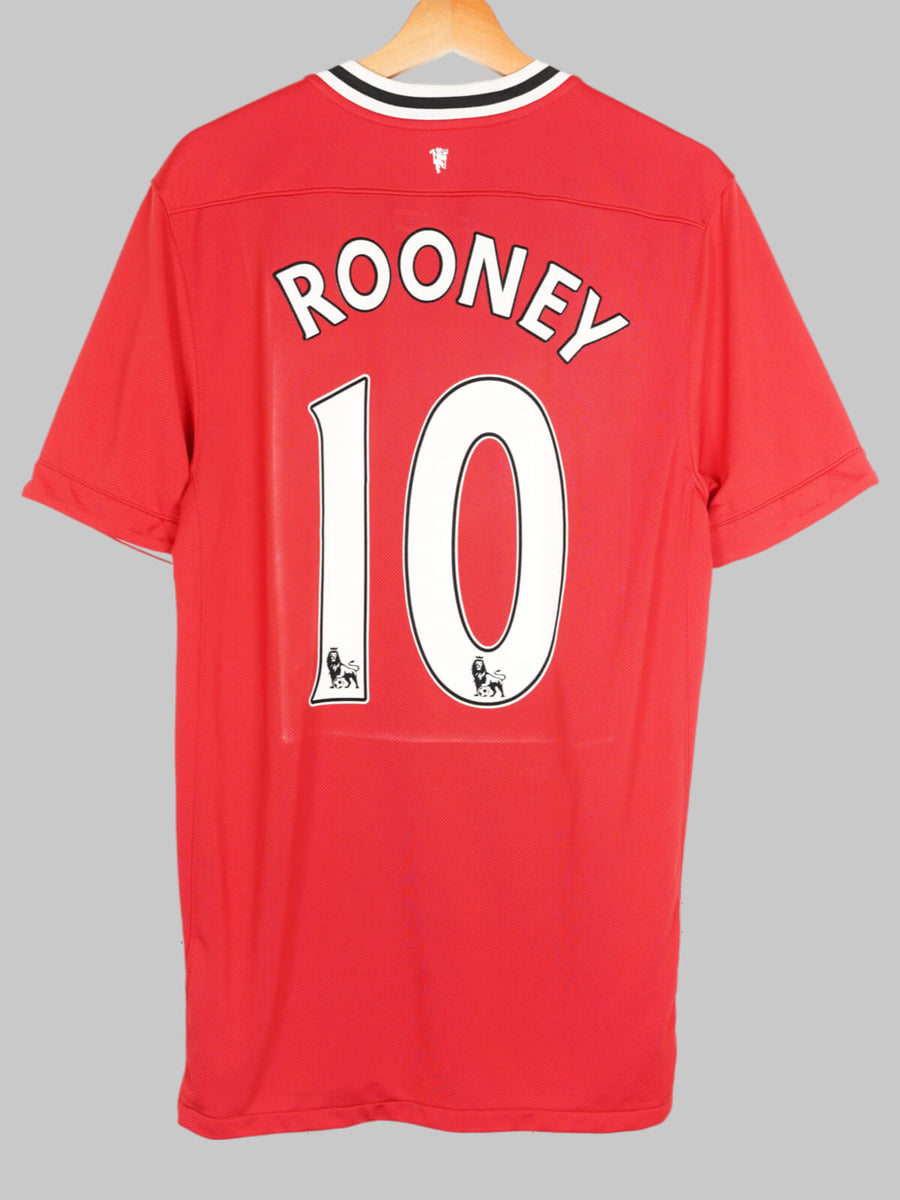 2011/12 Manchester Rooney #10 United Home Shirt (L)