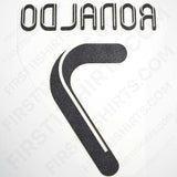 2011/12 Real Madrid Home/Away Name Set Ronaldo 7 (Repro)