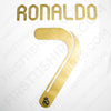 2011/12 Real Madrid Home/Away Name Set Ronaldo #7 (Repro)