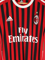 2011/2012 AC Milan Robinho #70 Home Shirt (M)