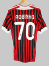 2011/2012 AC Milan Robinho #70 Thuisshirt (M) Adidas
