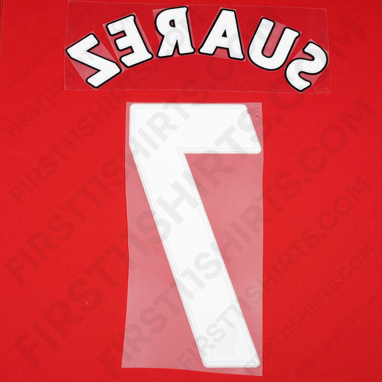 2012 - 2014 Liverpool Home/Away Name Set Suarez 7 PS