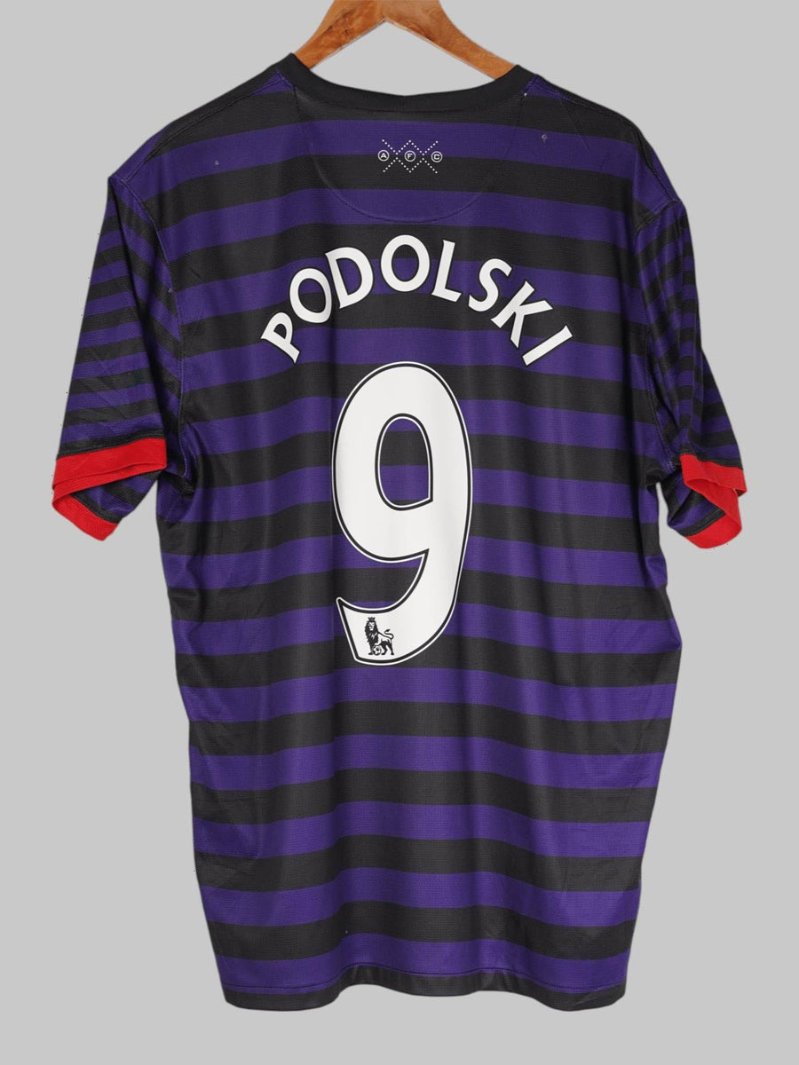 2012/13 Arsenal Podolski #9 Away Shirt (XL) Nike