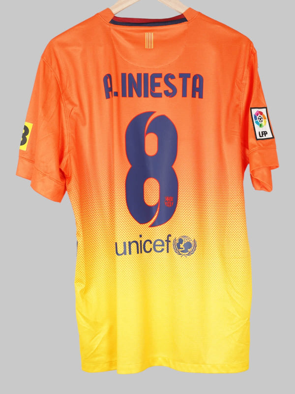 2012/13 Barcelona A.Iniesta #8 Away Shirt (L)