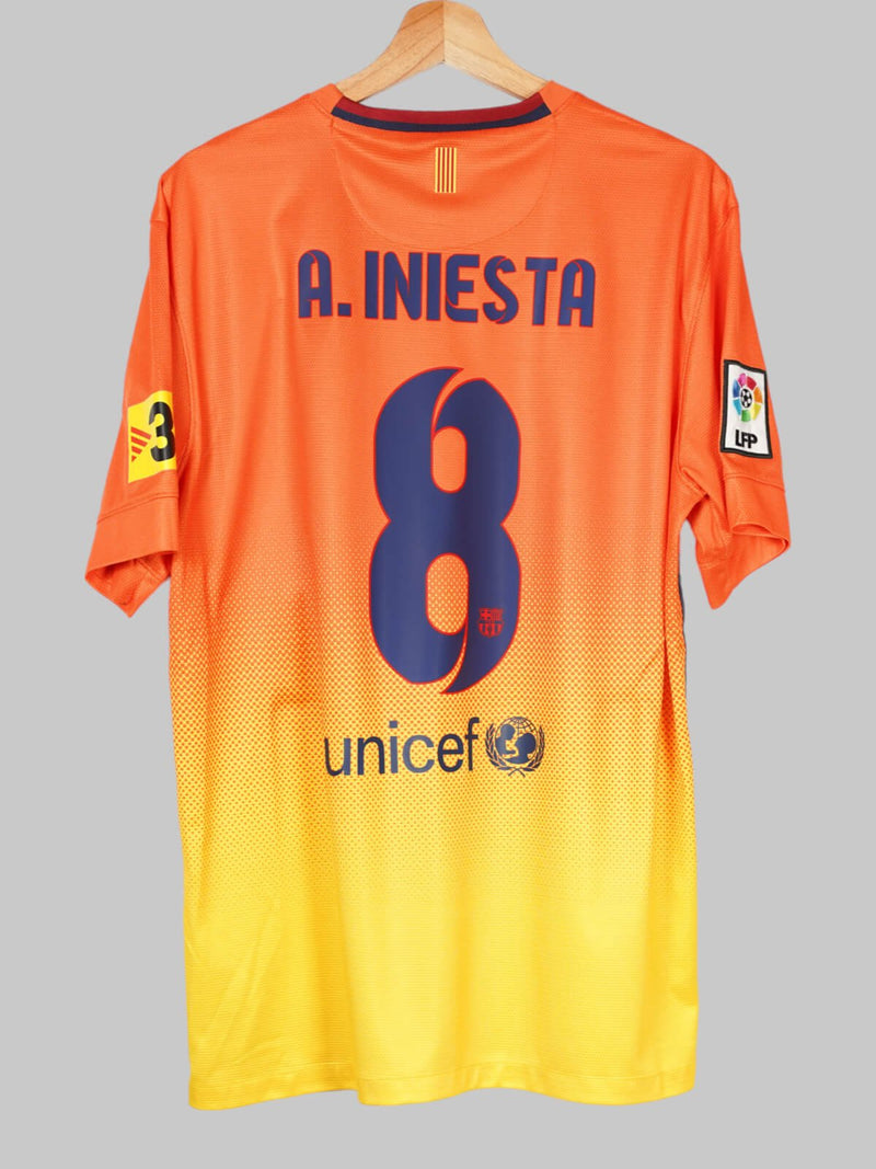 2012/13 Barcelona A.Iniesta #8 Away Shirt (L)
