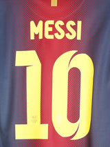 2012/13 FC Barcelona Messi #10 Home Shirt (L)