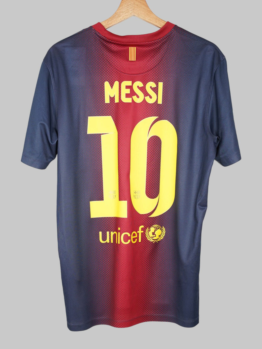 2012/13 Barcelona Messi #10 Home Shirt (M)