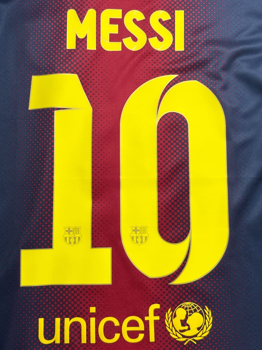2012/13 Barcelona Messi #10 Home Shirt (M)