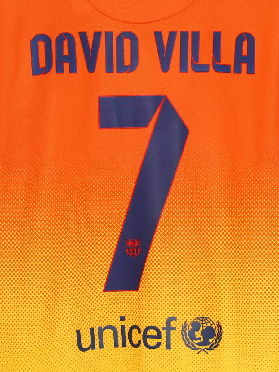 FC Barcelona Away Shirt 2012/13 David Villa 7 (L)