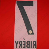 2012/13 Bayern Munich Home Name Set Ribery 7 (Repro)