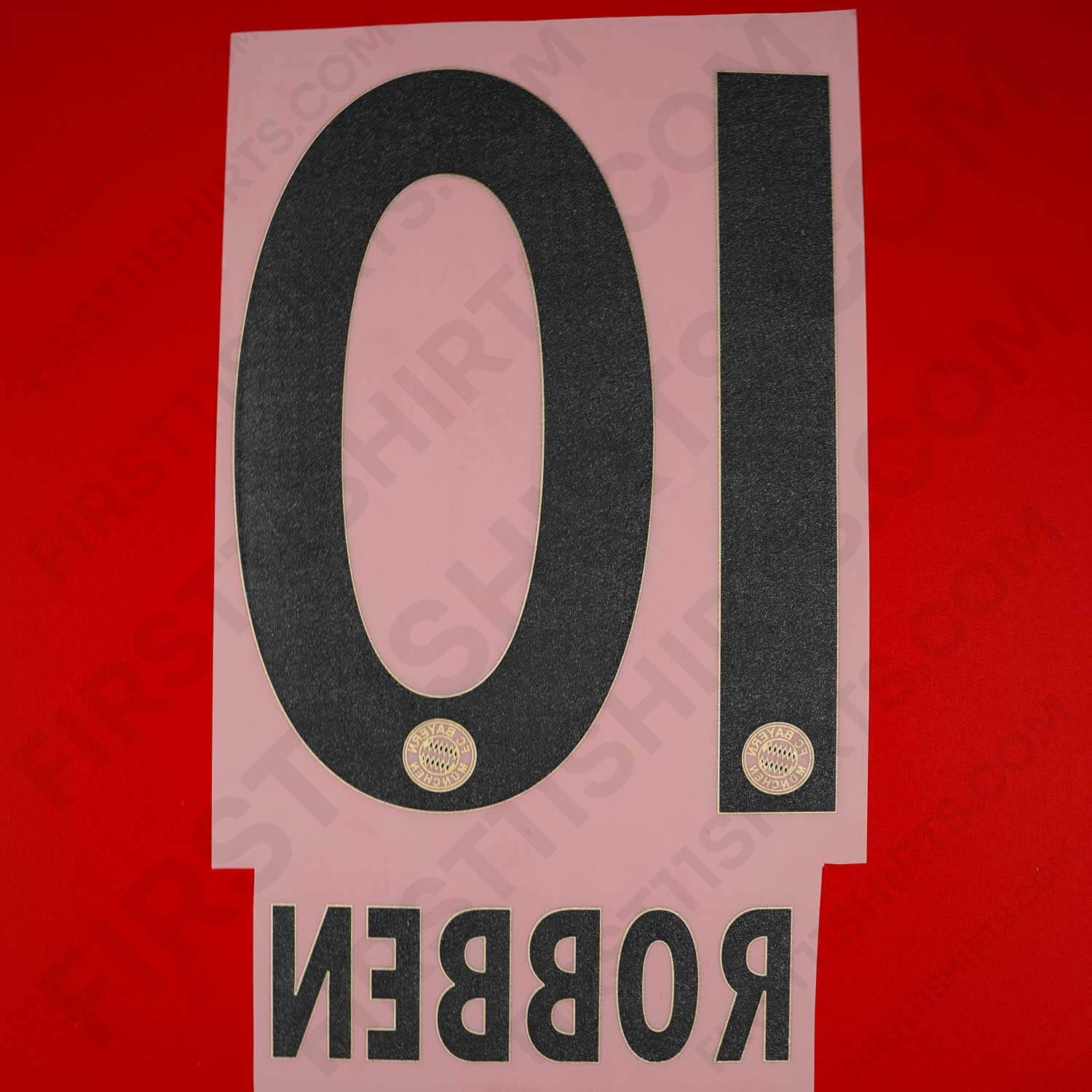 2012/13 Bayern Munich Home Name Set Robben 10 (Repro)