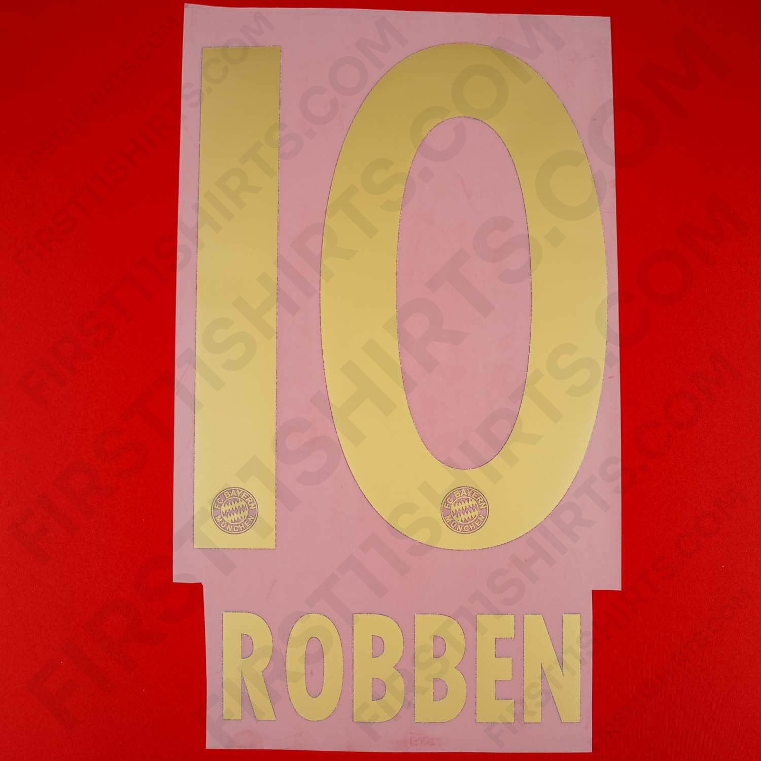 2012/13 Bayern Munich Home Name Set Robben 10 (Repro)