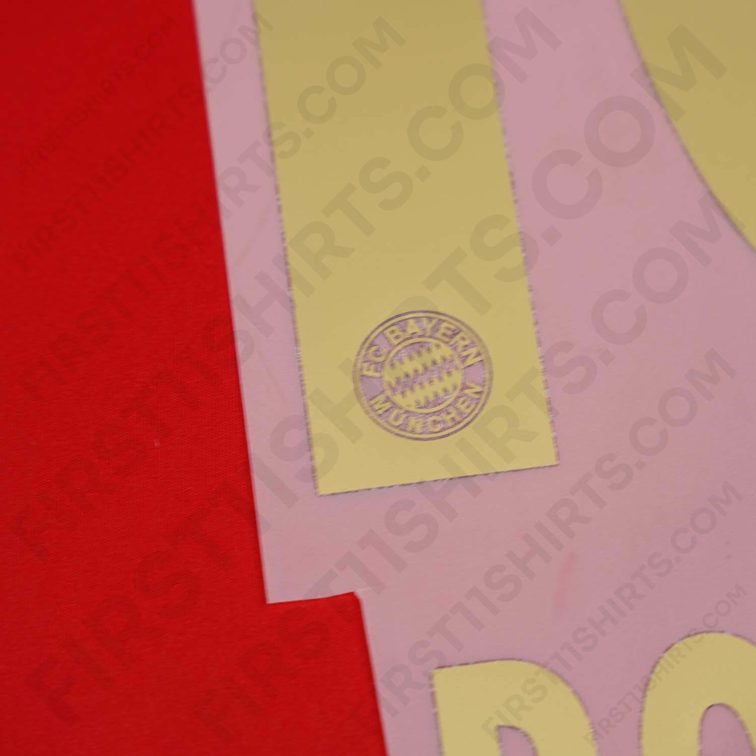 2012/13 Bayern Munich Home Name Set Robben 10 (Repro)