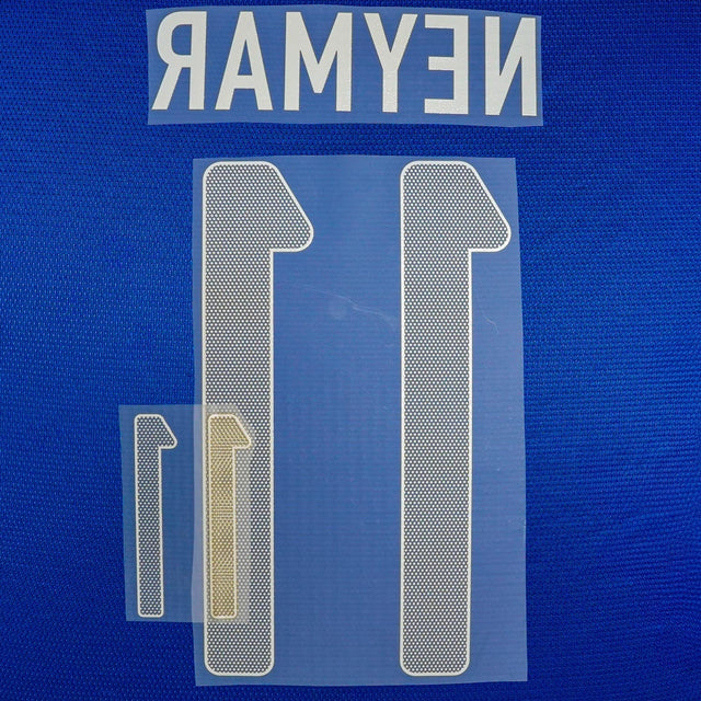 2012/13 Brazil Away Name Set Neymar Jr #11 (Repro)