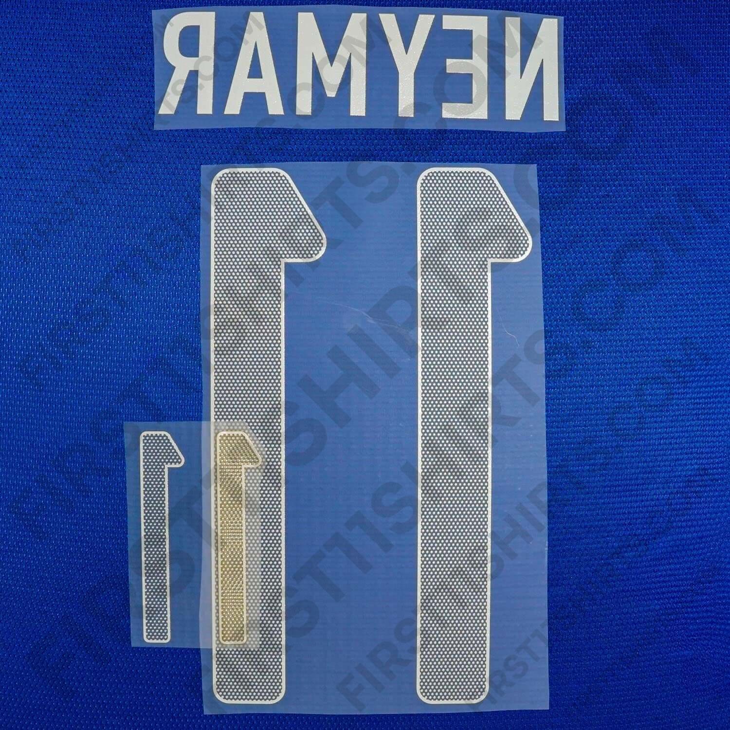 2012/13 Brazil Away Name Set Neymar Jr 11 (Repro)