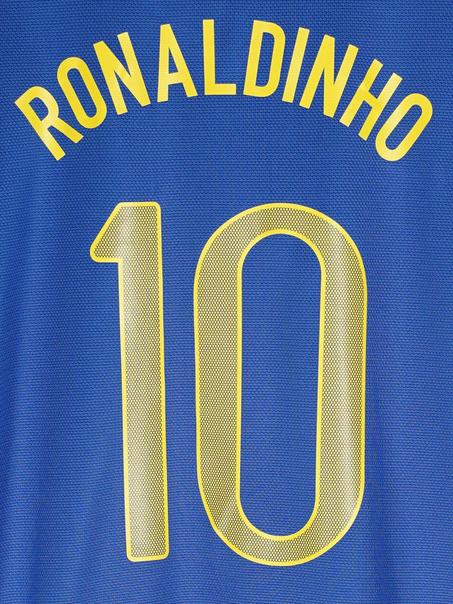 2012/13 Brazil Ronaldinho #10 Away Shirt (L)