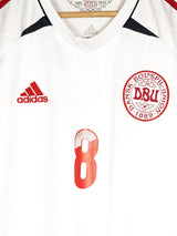 2012/13 Denmark Eriksen #8 Away Shirt (M)