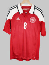 2012/13 Denmark Eriksen #8 Home Shirt (L)