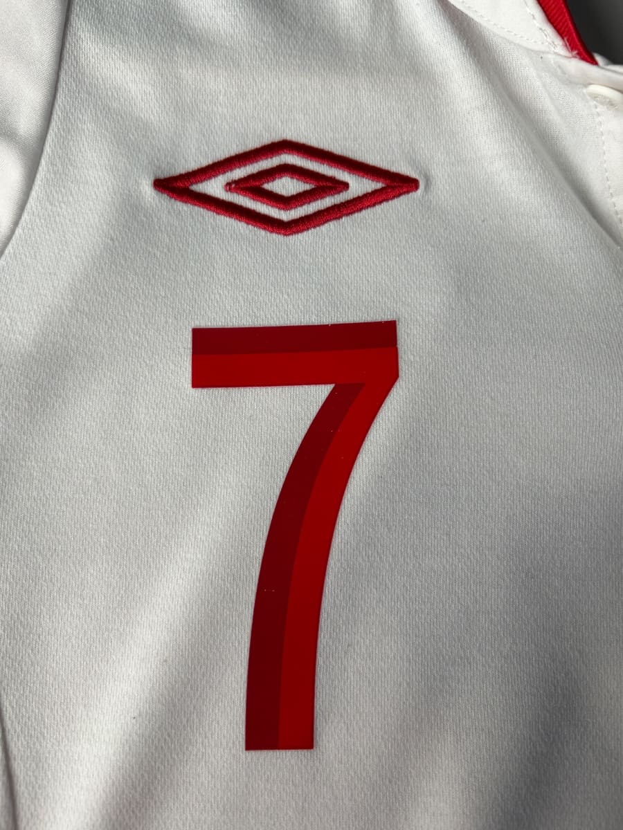 2012/13 England Beckham #7 Home Shirt (L)