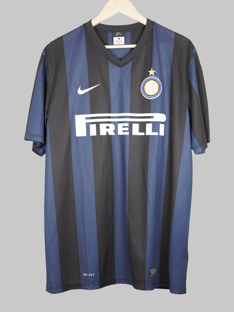 2012/13 Inter Milan Milito #22 Home Shirt (XL)