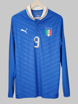 Italy Home Shirt L/S 2012/13 Balotelli 9 (L)
