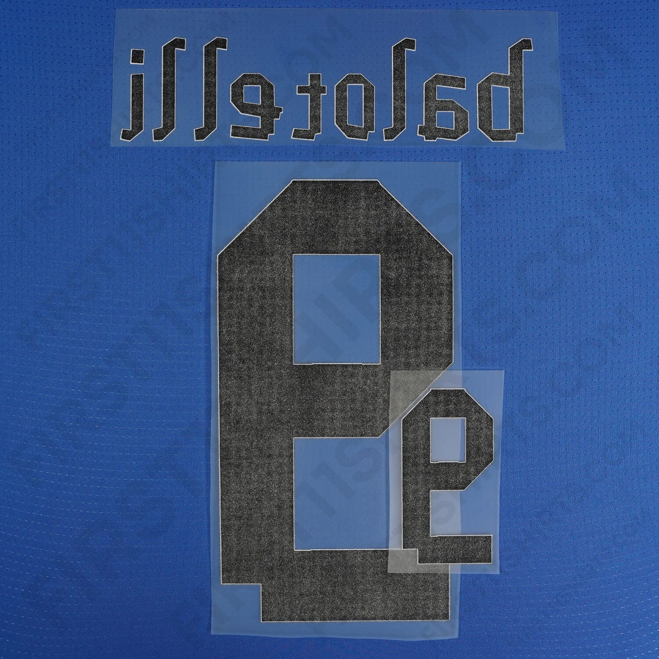 2012/13 Italy Home Name Set Balotelli 9 (Repro)