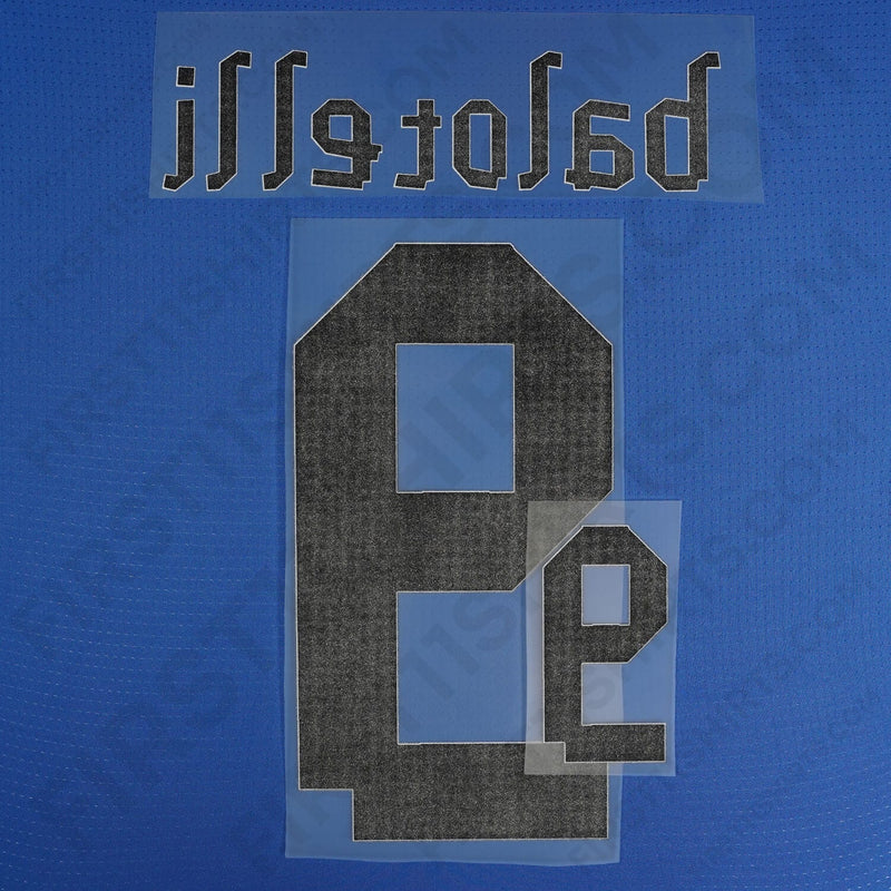 2012/13 Italy Home Name Set Balotelli 9 (Repro)
