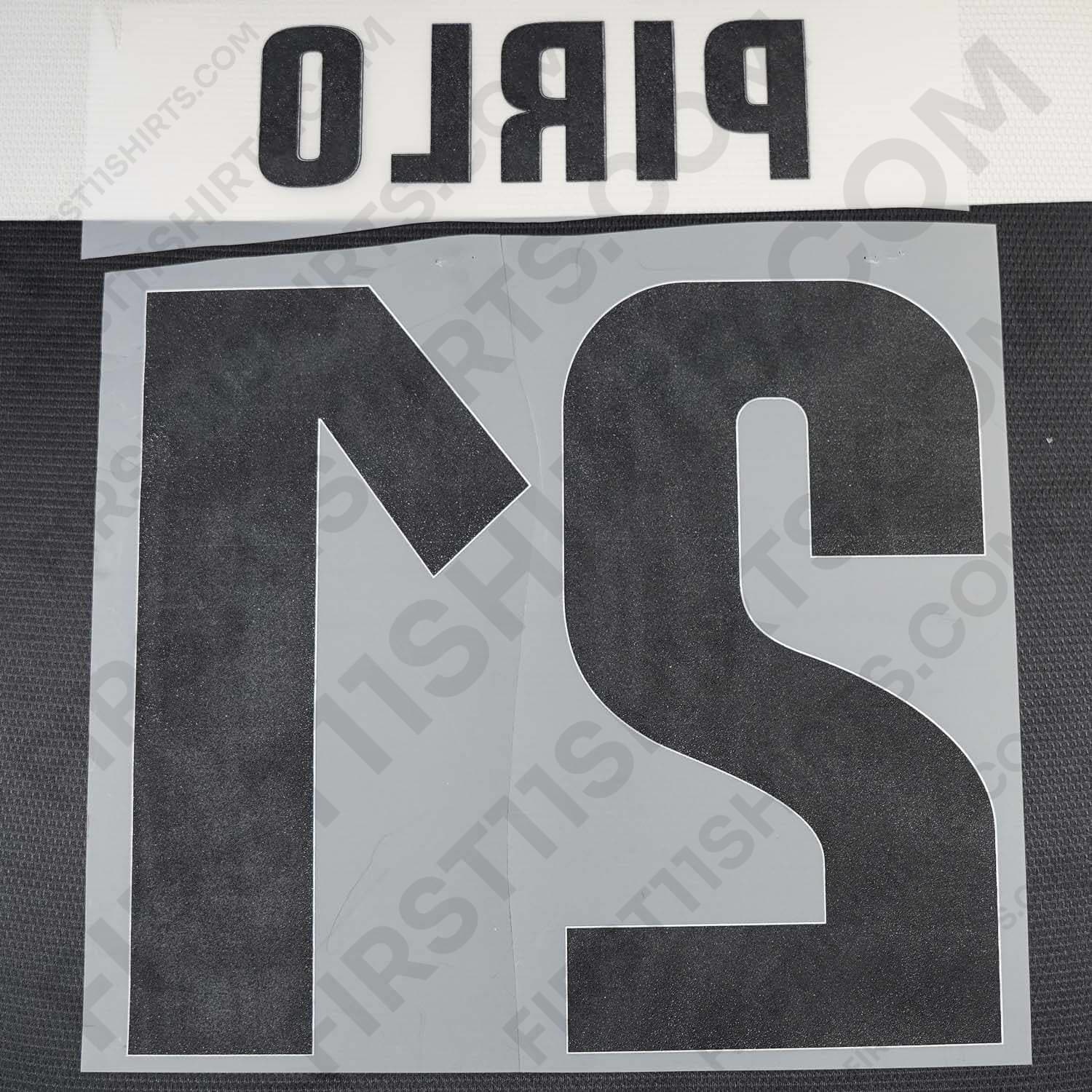2012/13 Juventus Home Name Set Pirlo 21