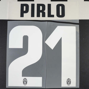 2012/13 Juventus Home Name Set Pirlo 21