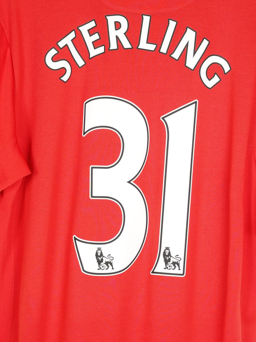 2012/13 Liverpool Sterling #31 Home Shirt (XL)