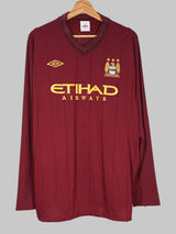 Manchester City Away Shirt L/S 2012/13 Kompany 4 (L)