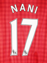 2012/13 Manchester United Nani #17 Home Shirt (XXL)