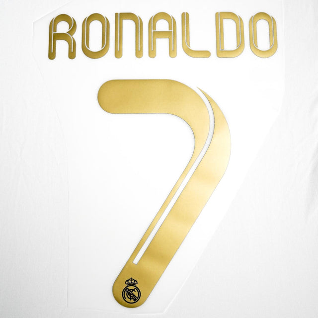 2012/13 Real Madrid Home/Away Name Set Ronaldo #7 (Repro)