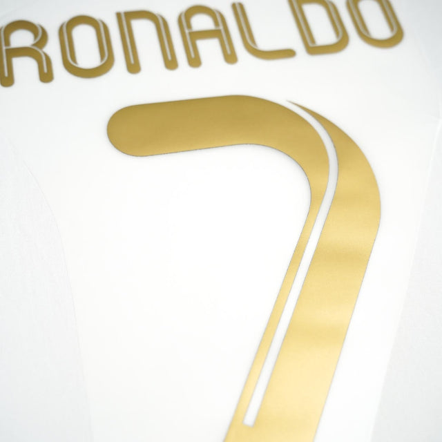 2012/13 Real Madrid Home/Away Name Set Ronaldo #7 (Repro)