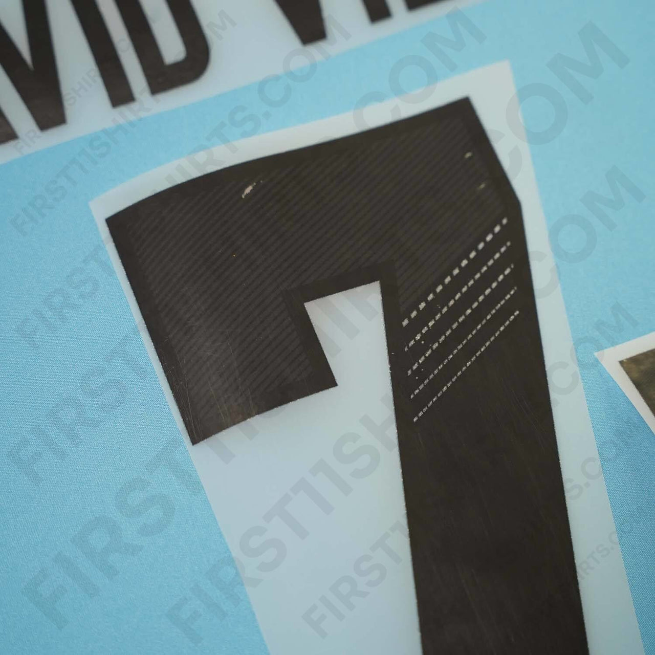 2012/13 Spain Away Name Set David Villa 7 (Repro)