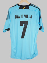 2012/13 Spain David Villa #7 Away Shirt (L)