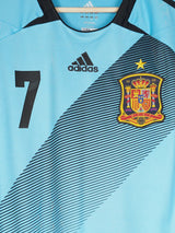 2012/13 Spain David Villa #7 Away Shirt (L)