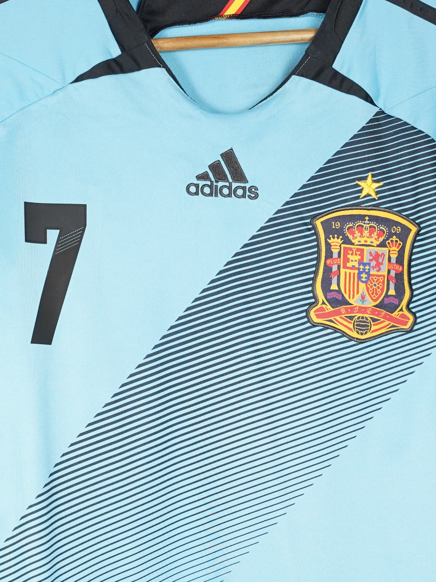 2012/13 Spain David Villa #7 Away Shirt (XL)